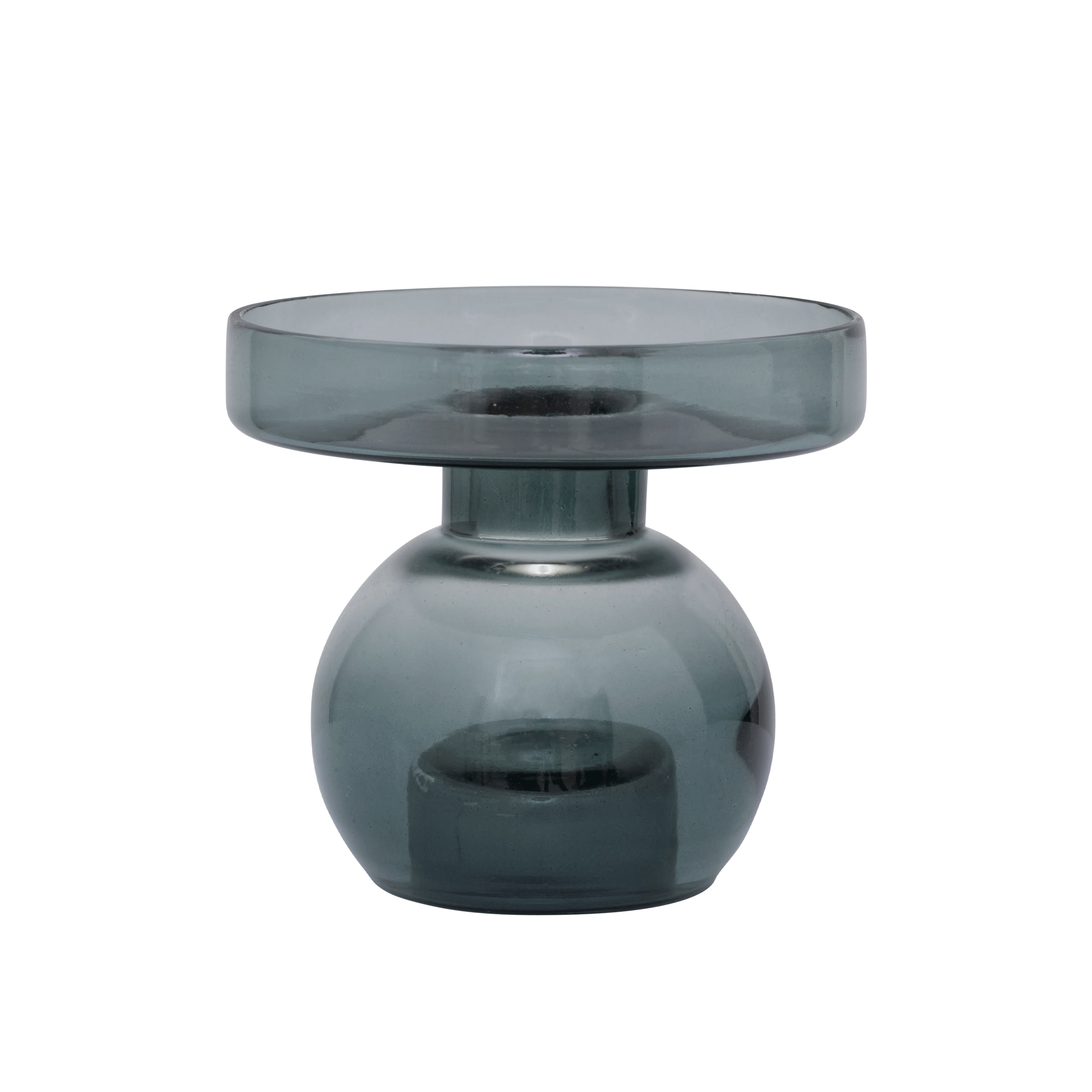 Two sides livid candleholder