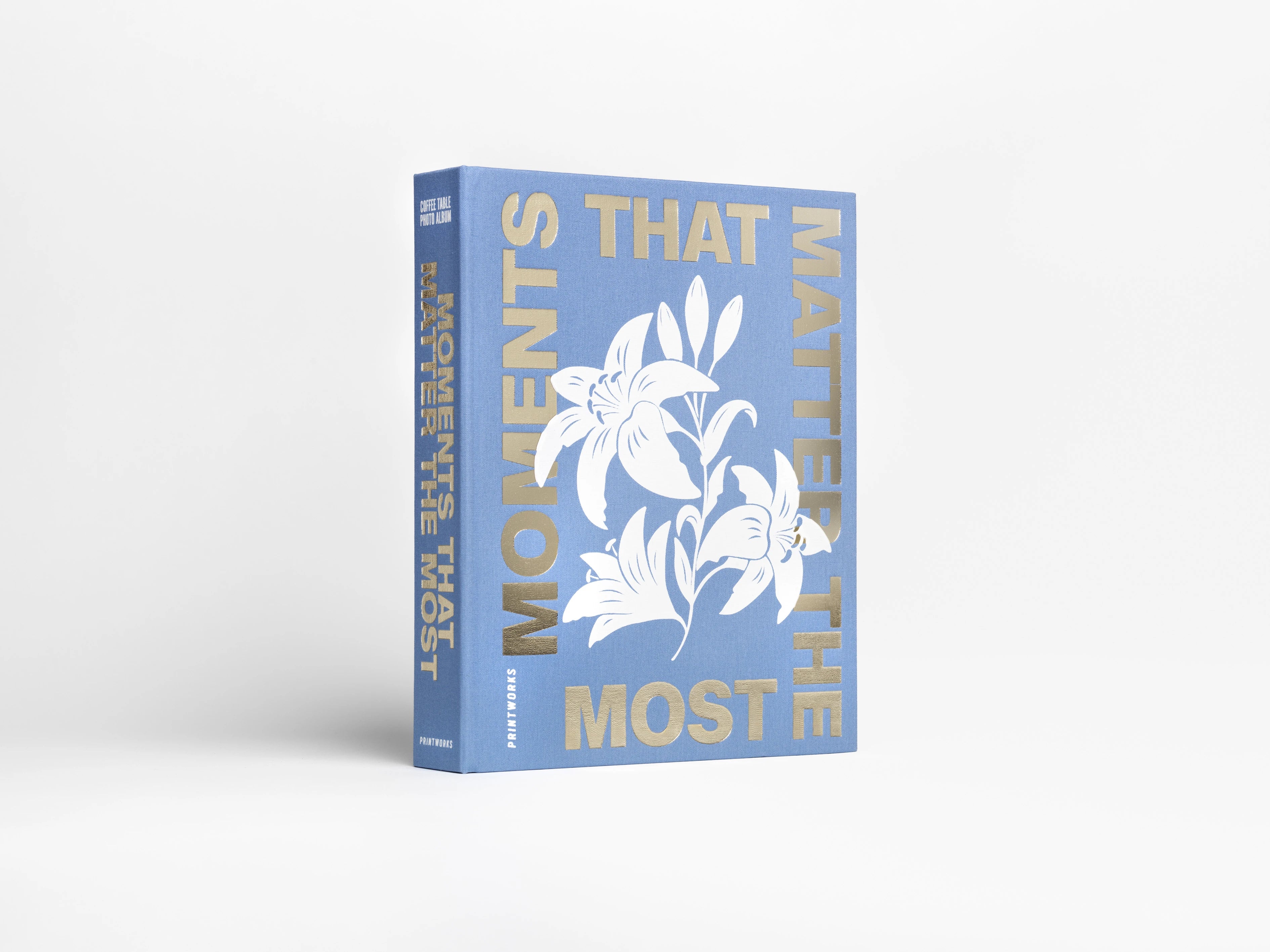 Photo Album - Moments that Matters the Most Blue