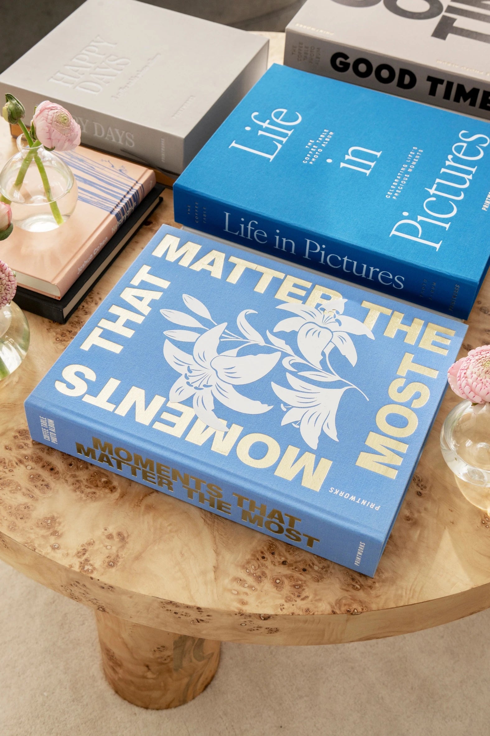 Photo Album - Moments that Matters the Most Blue