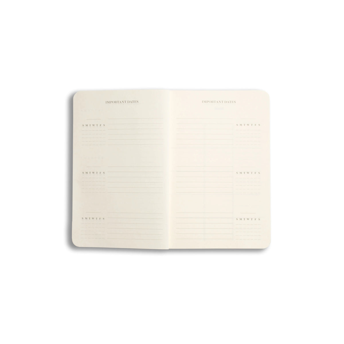 Pocket Undated Planner