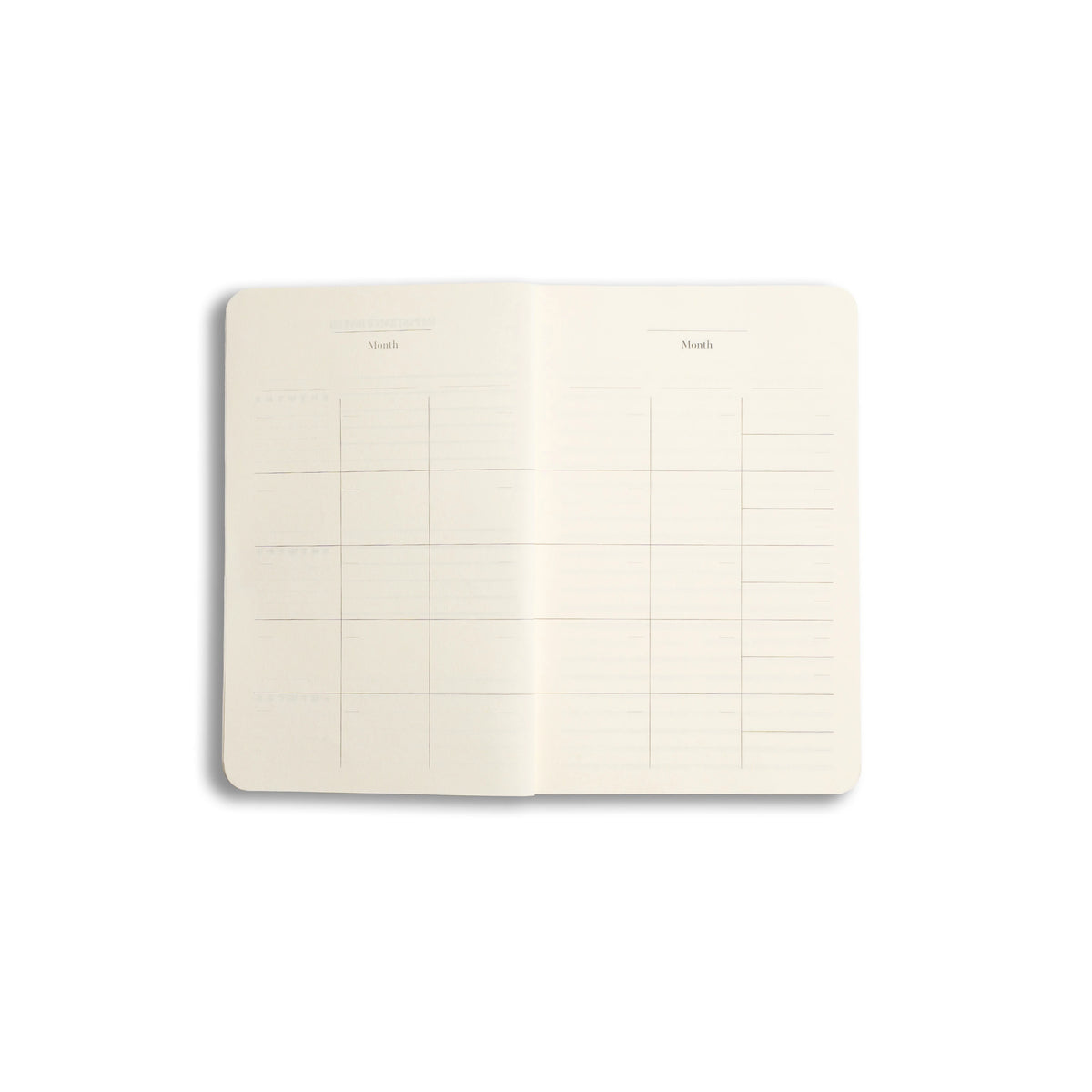 Pocket Undated Planner